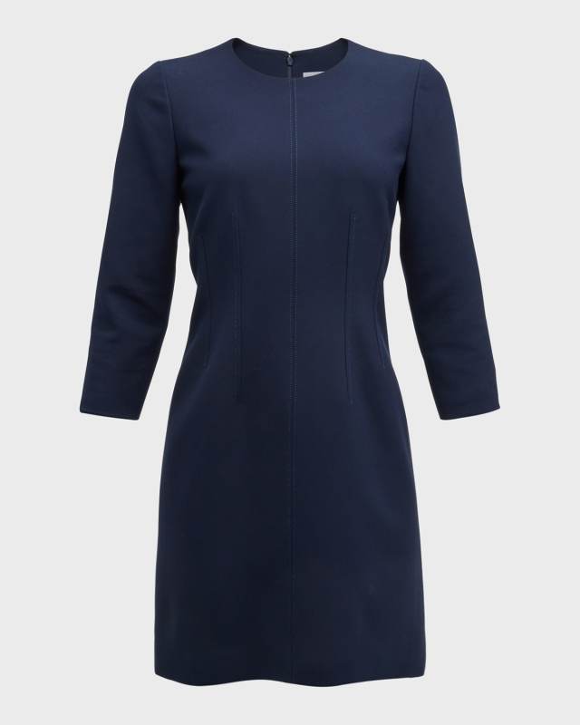 Hayek Seamed Mini Dress